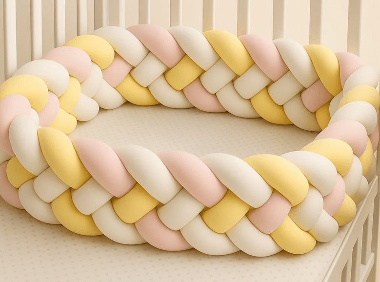 tressse de lit bebe jaune