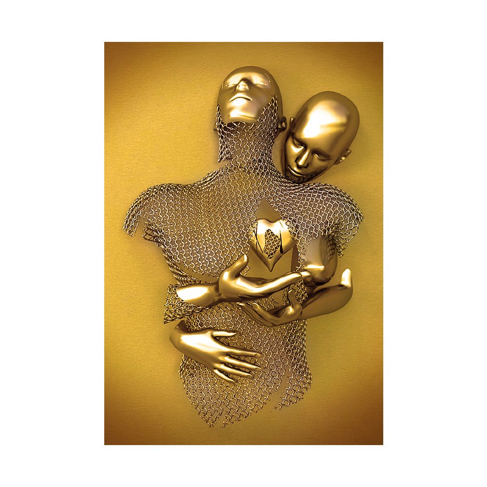 affiche art moderne or