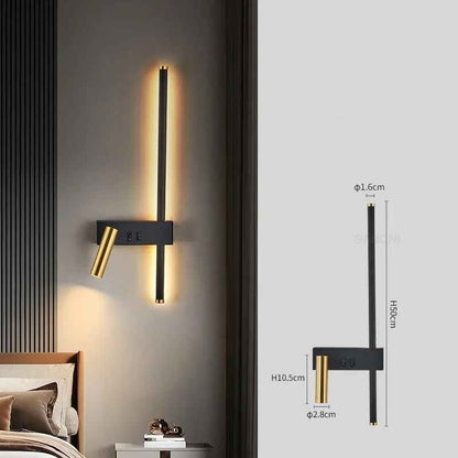 applique murale noir chambre