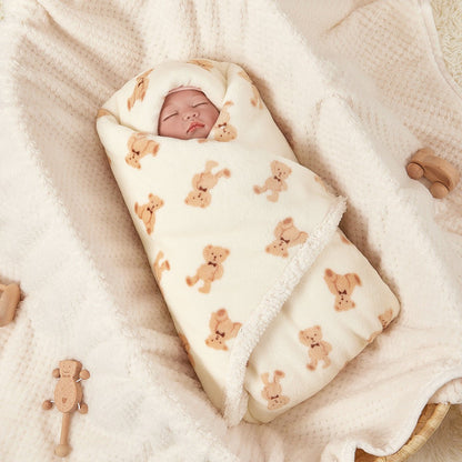 Couverture épaisse double couche | Flanelle Bébé