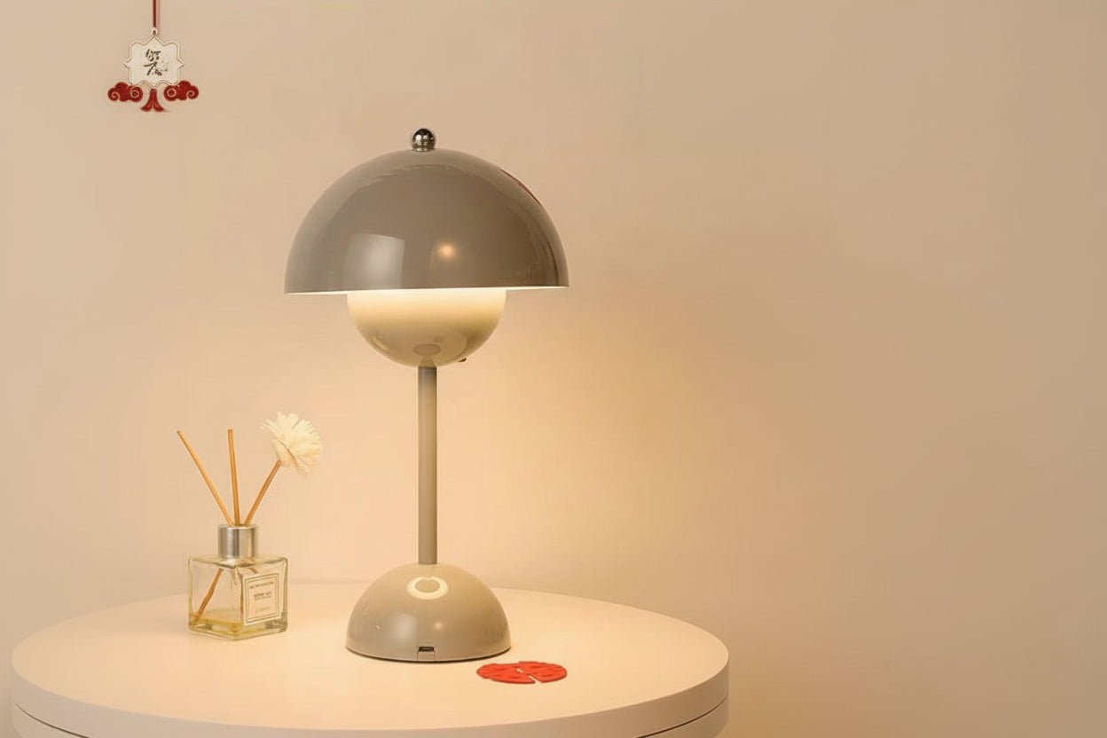lampe grise
