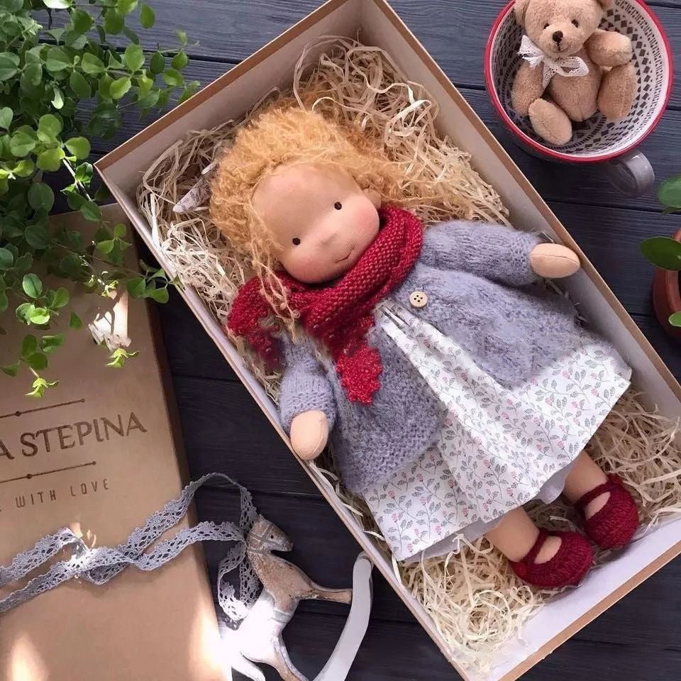 Poupée Waldorf | Coton Naturel