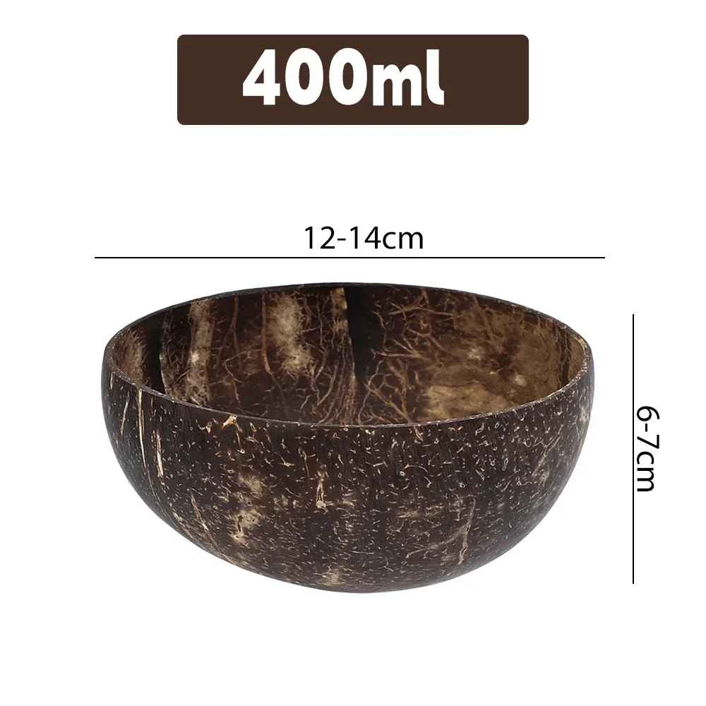 Bols en noix de coco naturelle | Artisanal éco-responsable