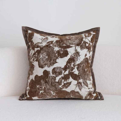Housse de coussin | Jacquard Moka Vintage