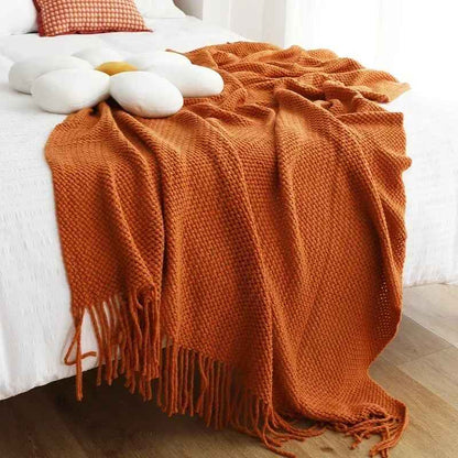 Couverture de jet américain en laine | Cocooning