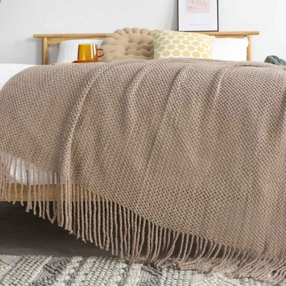 Couverture de jet américain en laine | Cocooning