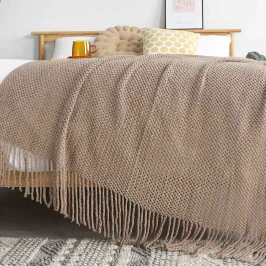 Couverture de jet américain en laine | Cocooning
