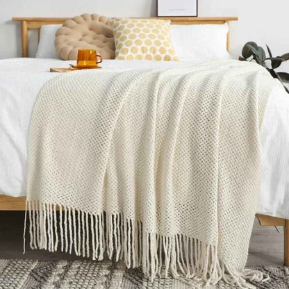 Couverture de jet américain en laine | Cocooning