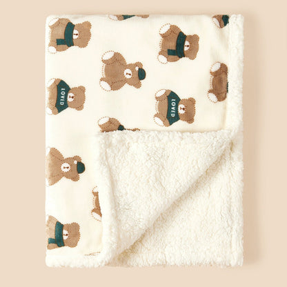 Couverture épaisse double couche | Flanelle Bébé