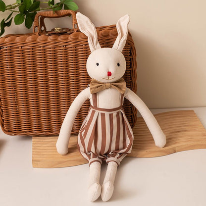 Poupée lapin en tissu à longues pattes | Douceur Champêtre