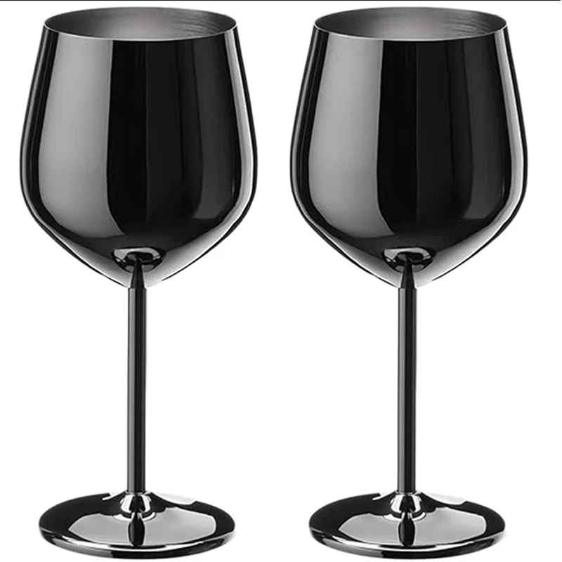 verre noir acier