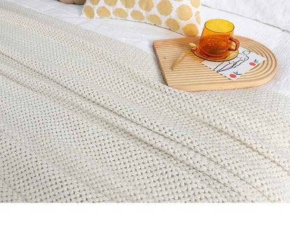 Couverture de jet américain en laine | Cocooning