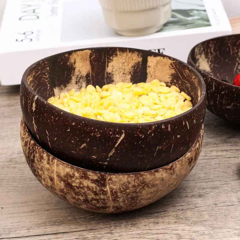 Bols en noix de coco naturelle | Artisanal éco-responsable