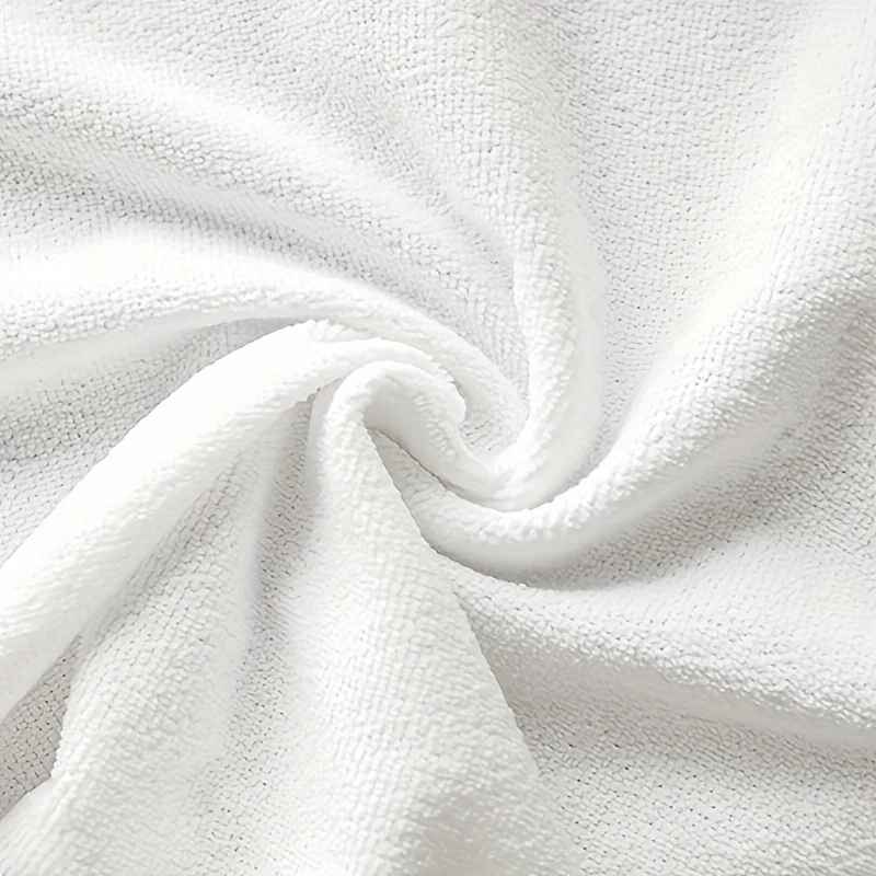 Torchons de cuisine blanc à fleurs | Ultra-absorbants