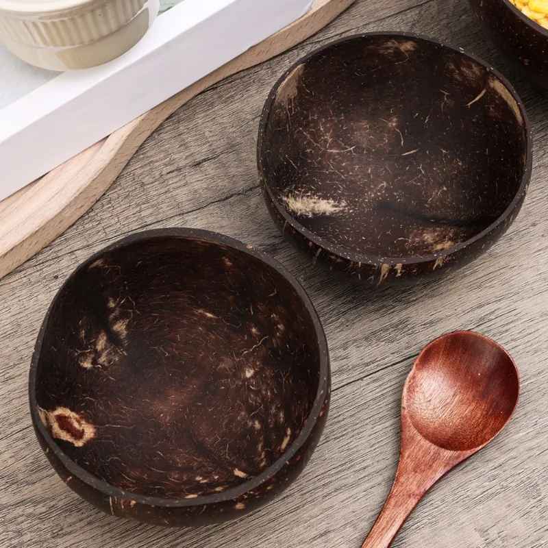 Bols en noix de coco naturelle | Artisanal éco-responsable