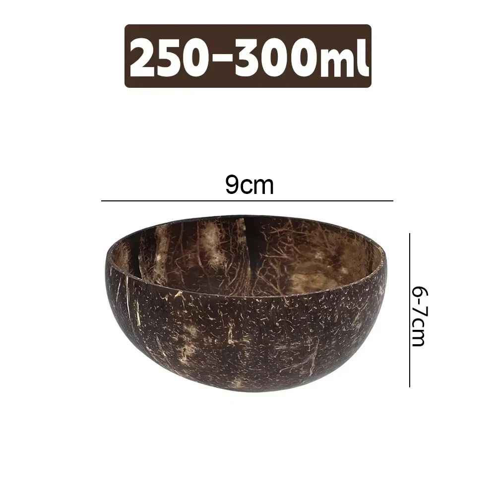 Bols en noix de coco naturelle | Artisanal éco-responsable