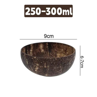 Bols en noix de coco naturelle | Artisanal éco-responsable