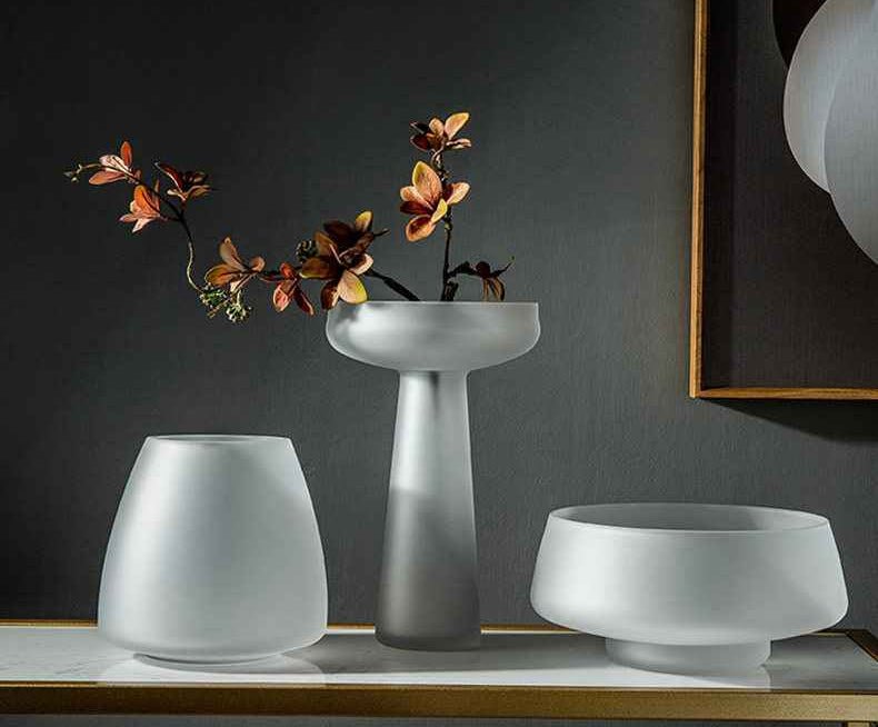 vase en verre