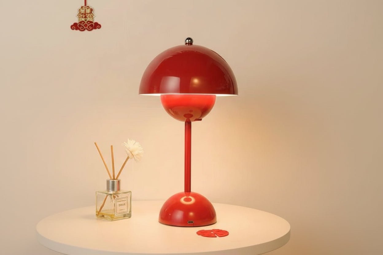 lampe rouge