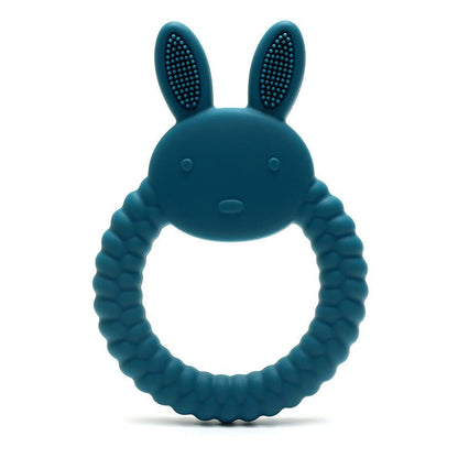 Anneau dentaire lapin silicone alimentaire | Sans BPA