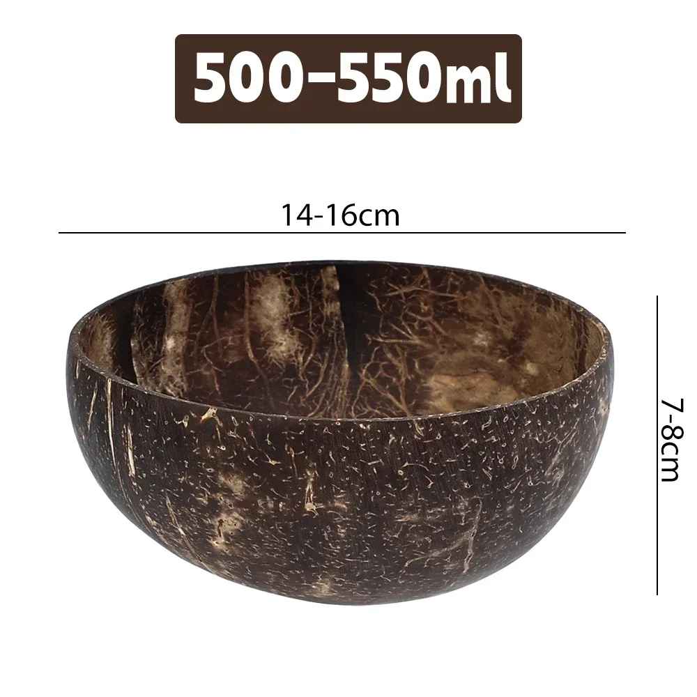 Bols en noix de coco naturelle | Artisanal éco-responsable