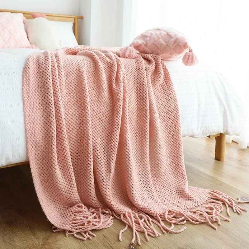 Couverture de jet américain en laine | Cocooning