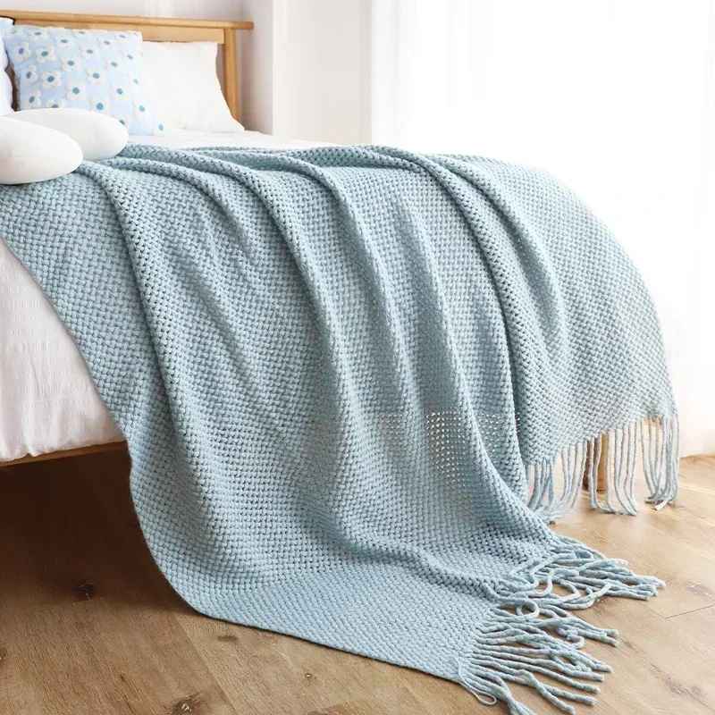 Couverture de jet américain en laine | Cocooning