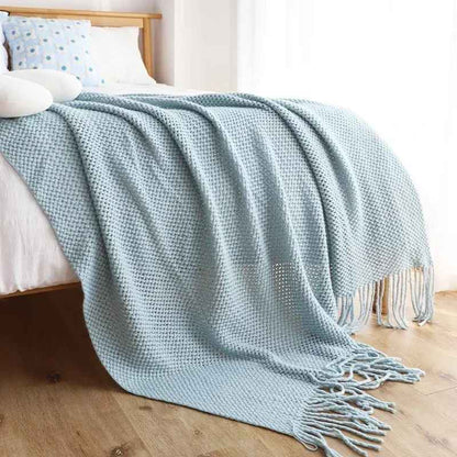 Couverture de jet américain en laine | Cocooning