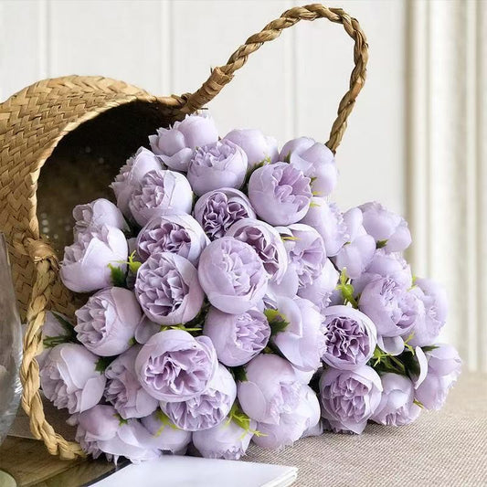 fausse fleur pivoine