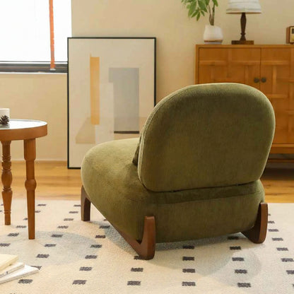 fauteuil vert