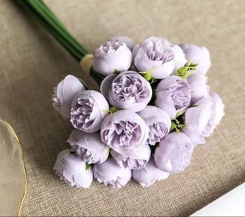 fleur pivoine violet