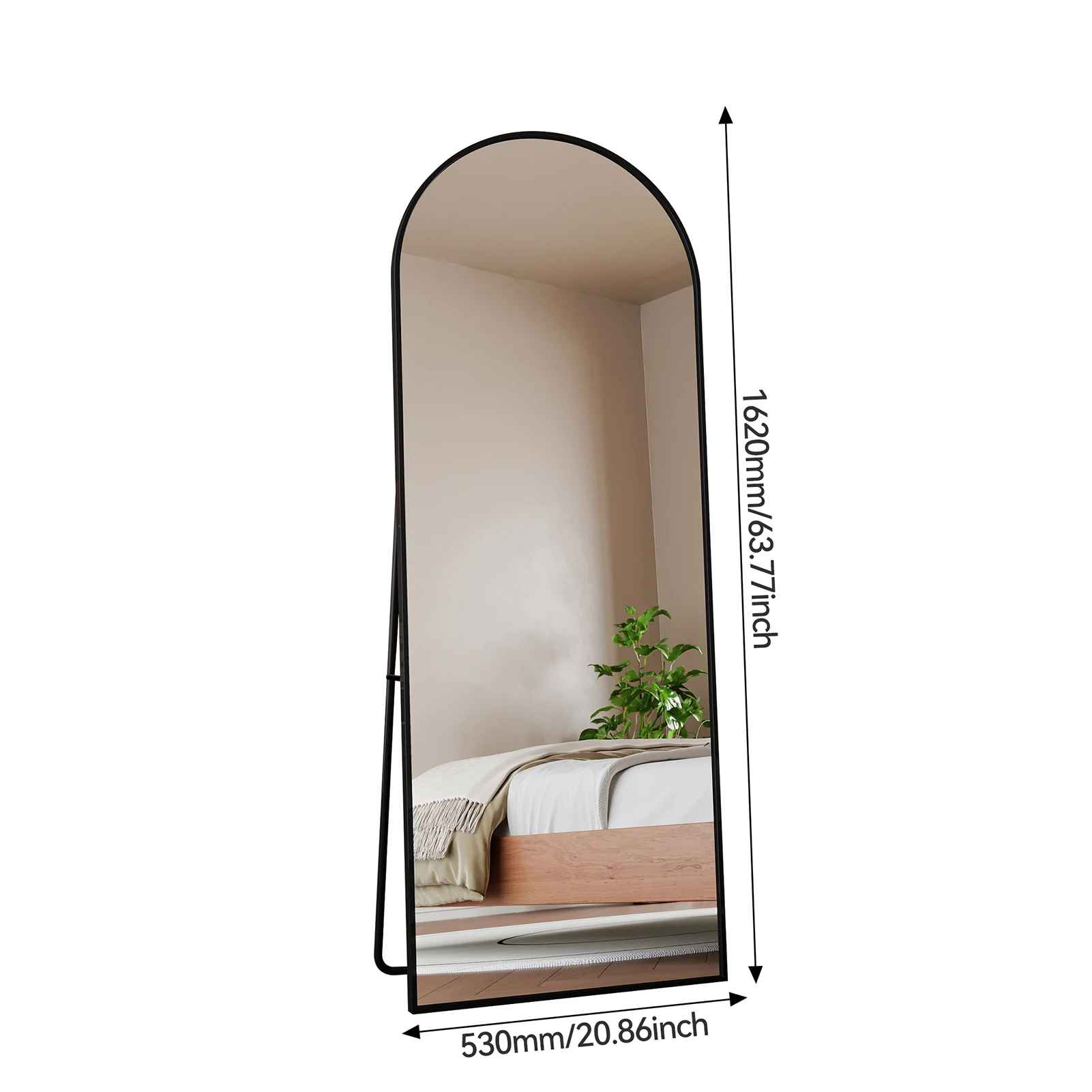 grand miroir noir
