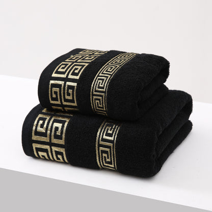 Ensemble serviette et serviette de bain | Douceur Coton