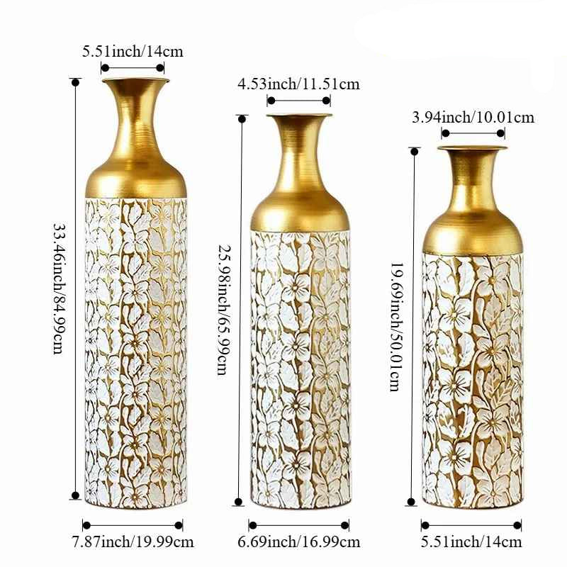 taille vase or