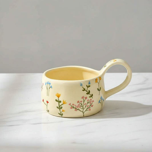 tasse ceramique peinte main