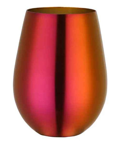 verre rouge